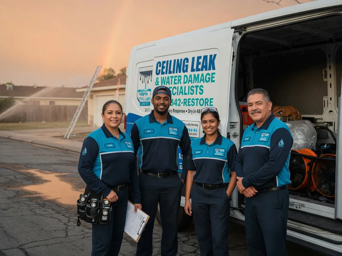 Ceiling Leak Cleanup company in Shasta, CA